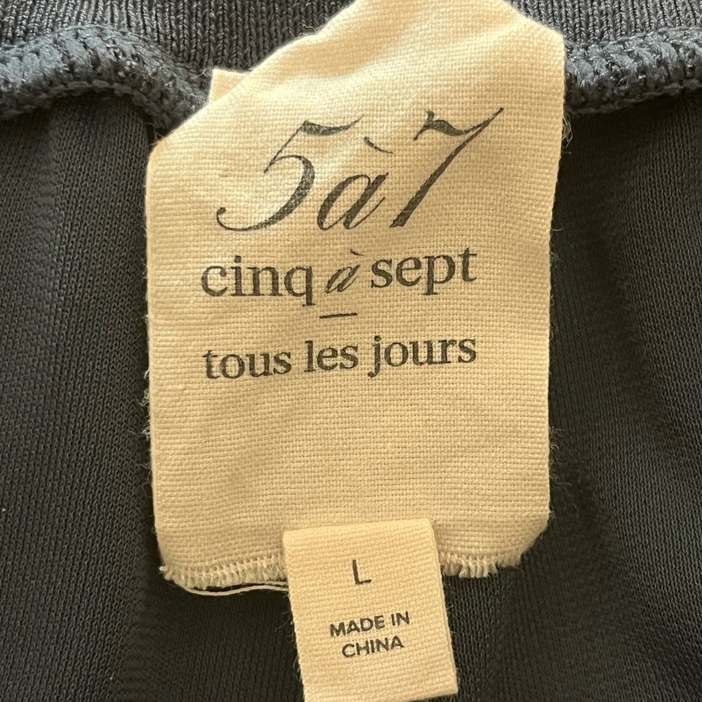 Cinq a sept Tous Les Jours Giles Satin Jogger Pants - Picture 3 of 6